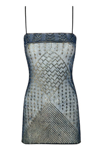 1920's Egyptian Navy Mini Dress