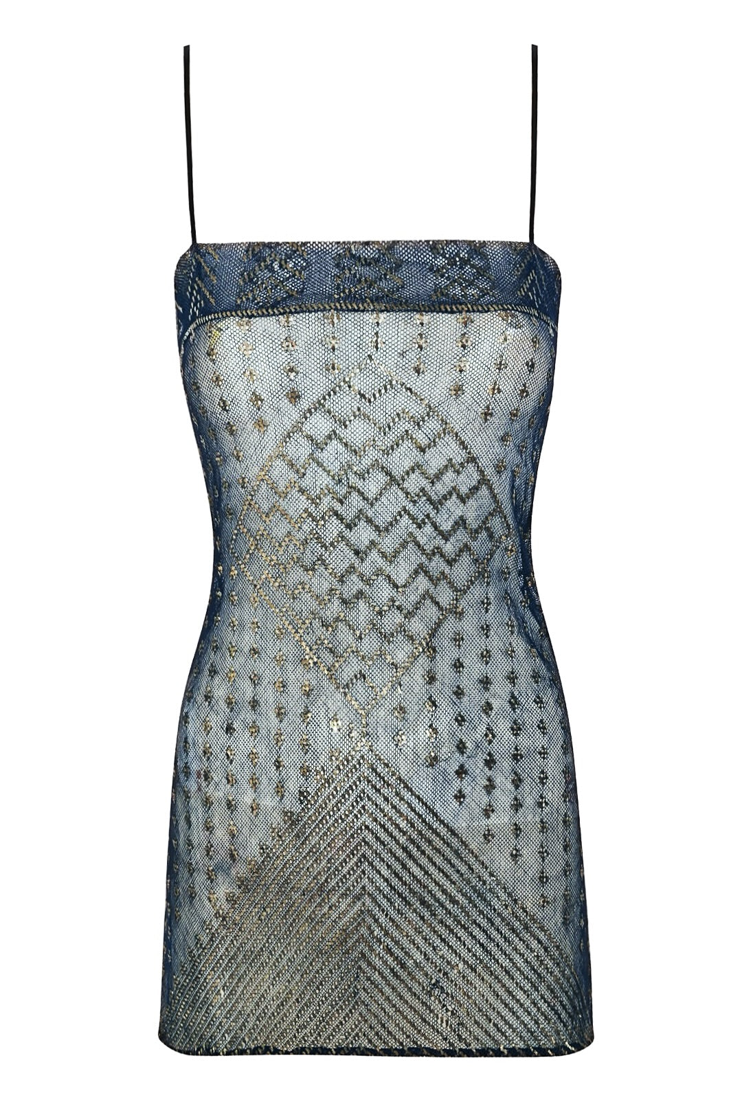 1920's Egyptian Navy Mini Dress