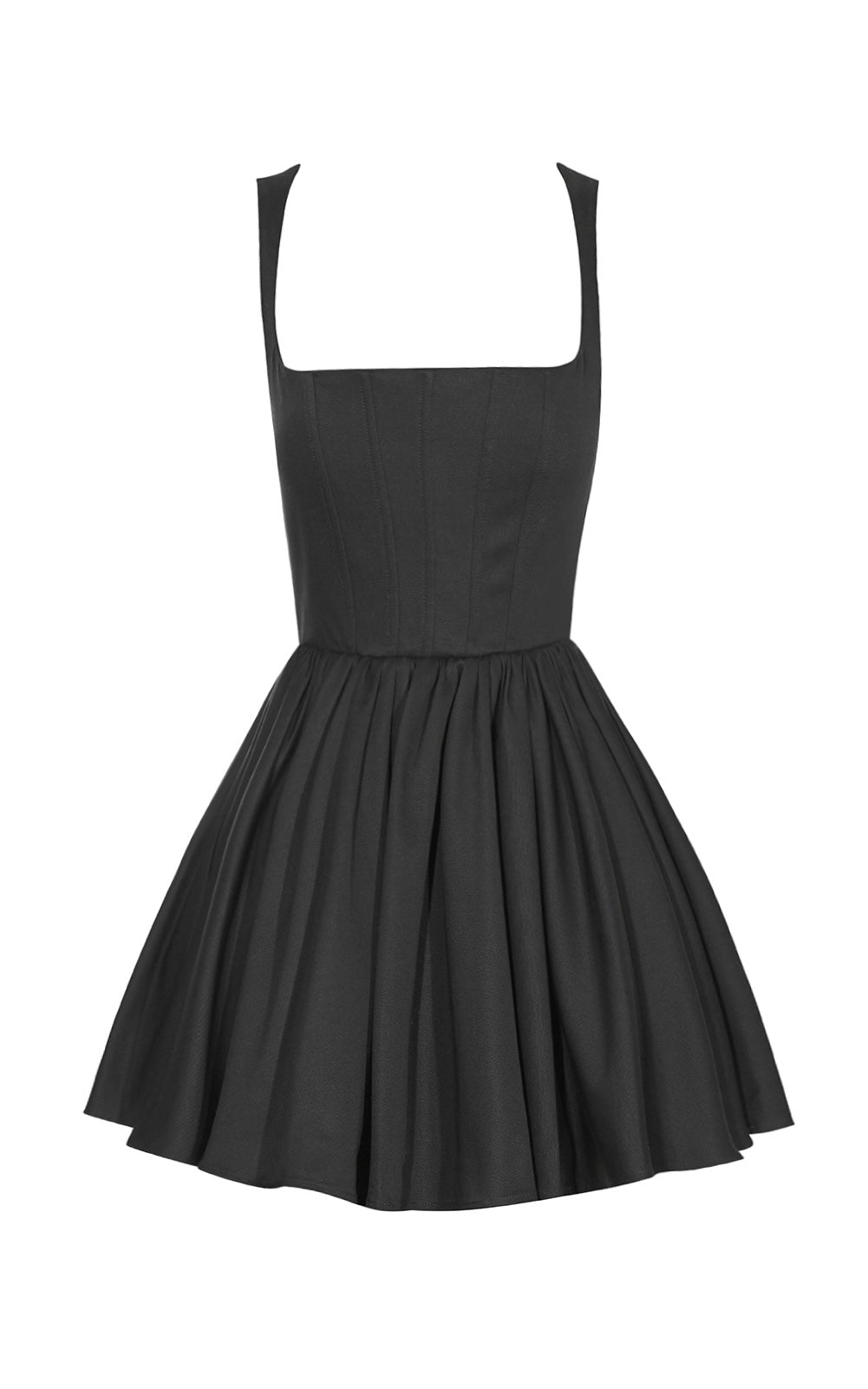 Short black a deals line dress