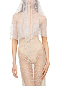Cobweb Pearl Gown