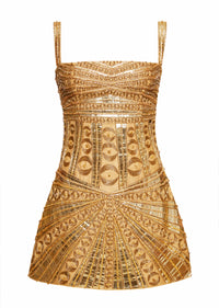 Phoenix Dress - Gold