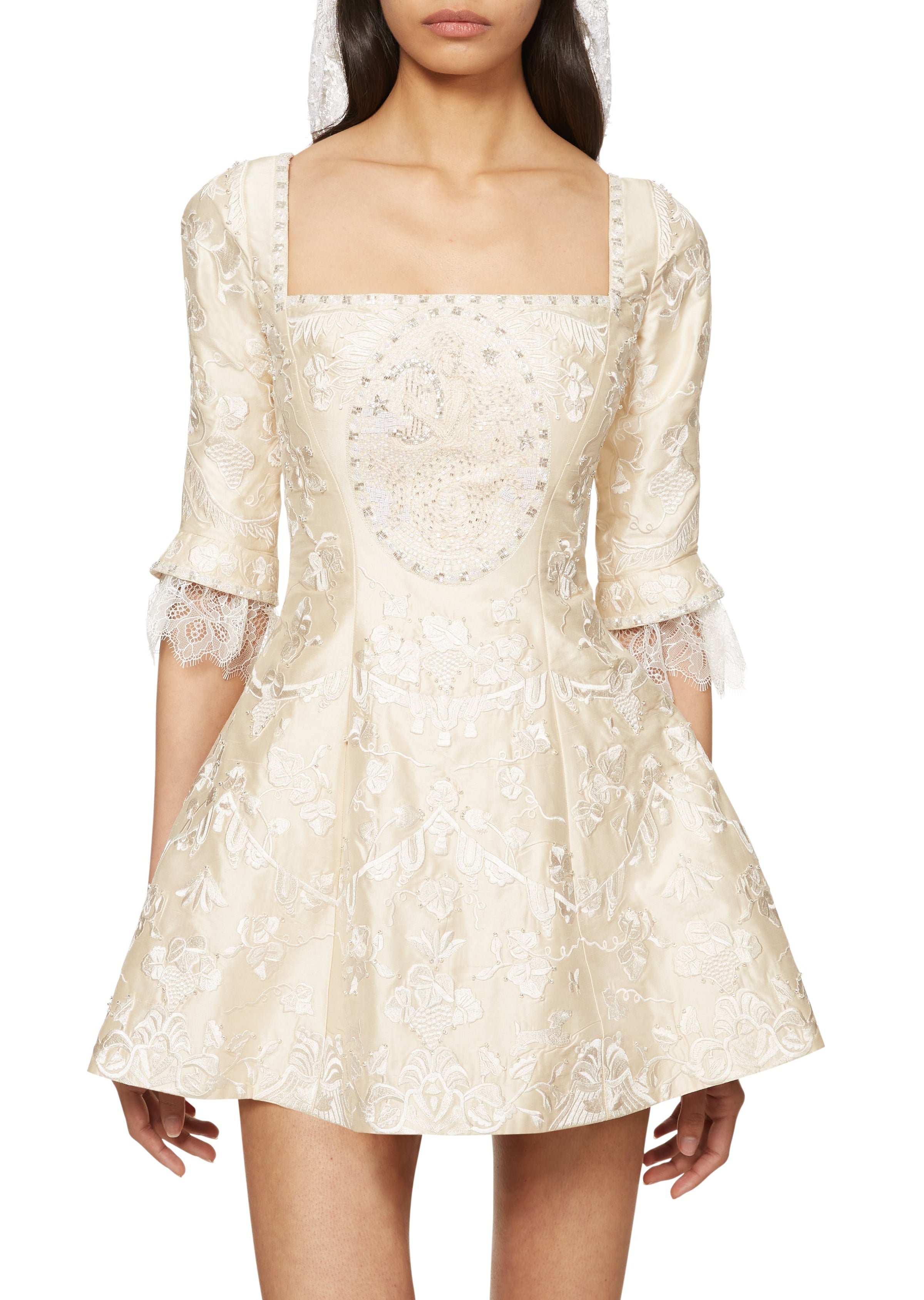 Aphrodite Dress - Pearl