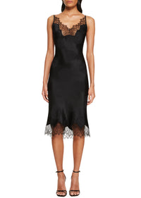 Jacquard Cymatics Dress - Black