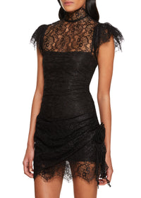 Silentium Mini Dress - Black