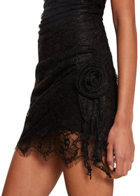 Silentium Mini Dress - Black