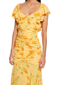 Sevillia Maxi Dress - Apricot