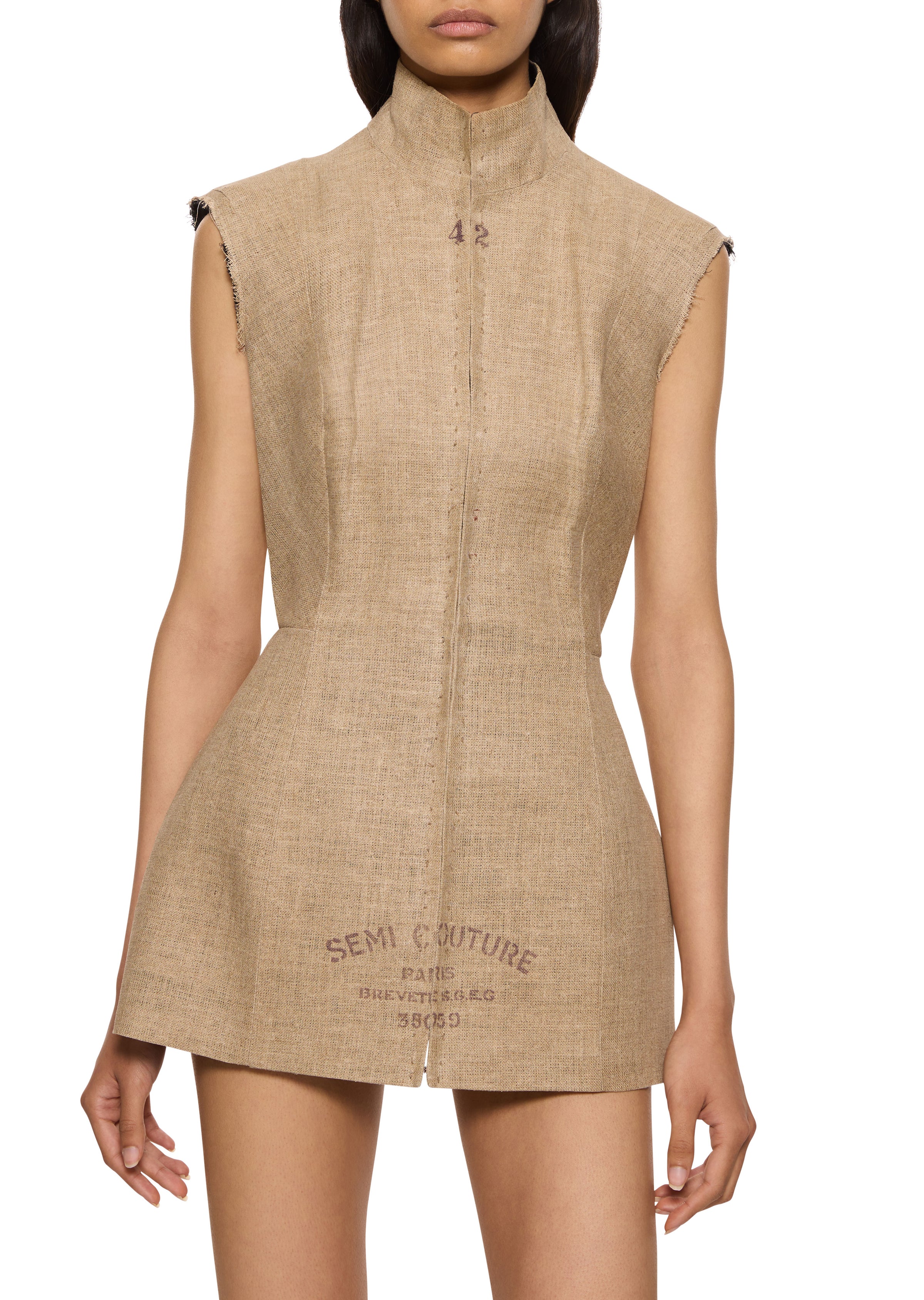 1997-1998 Fall Winter Martin Margiela 'Semi Couture' Linen Bodice