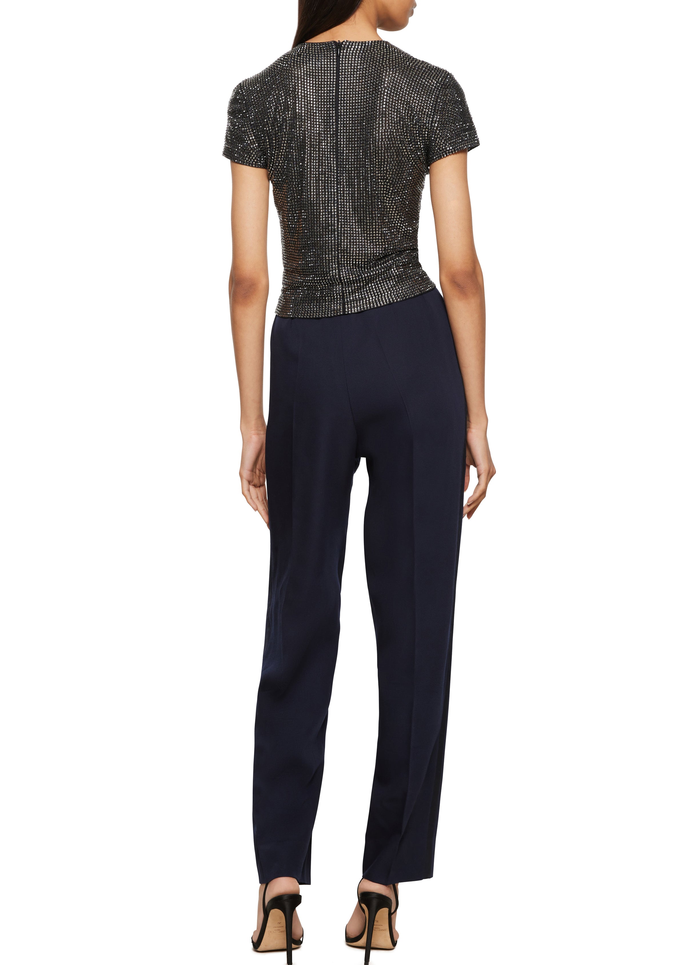 Grey Sparkle Top