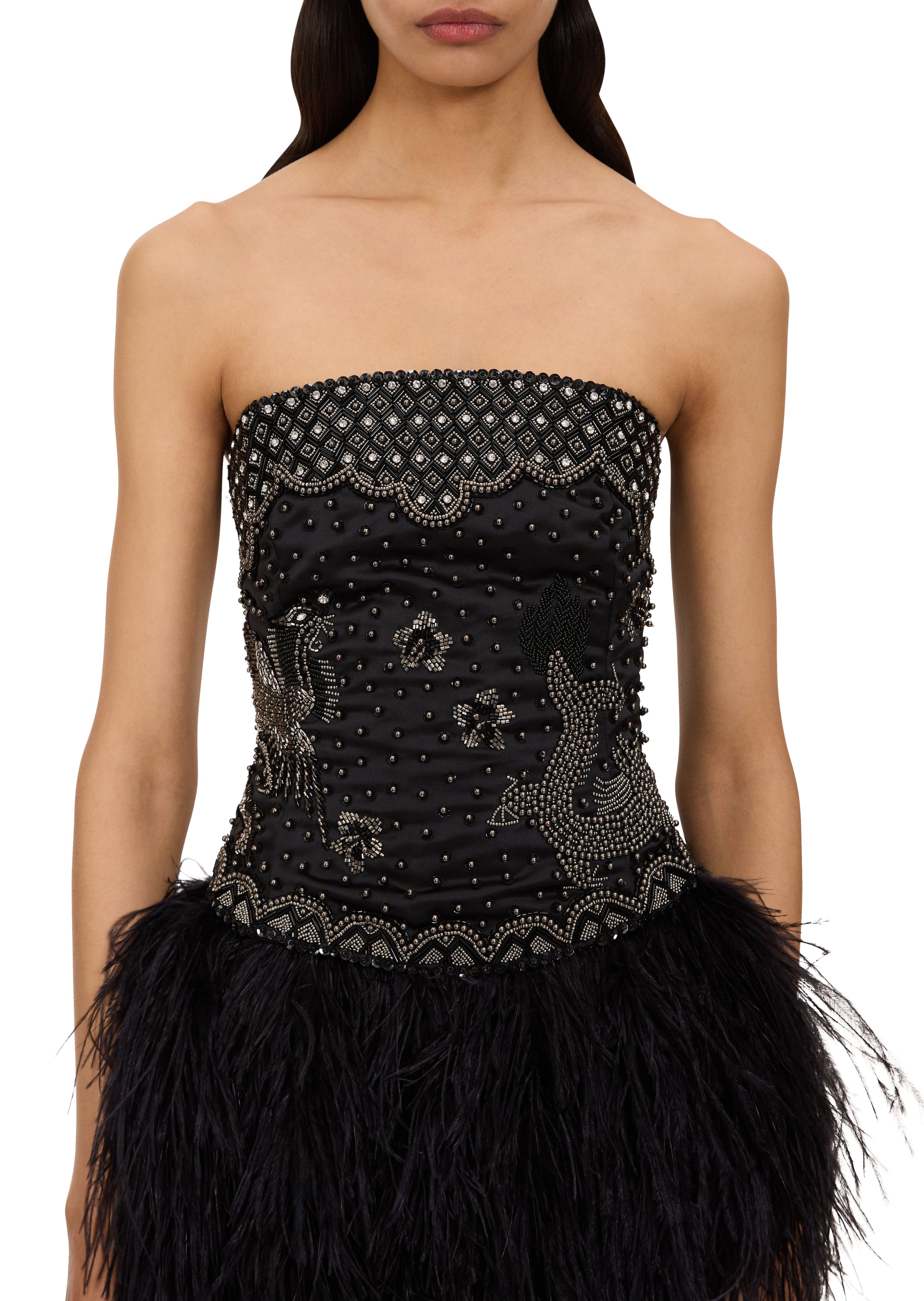 Gemini Corset- Black