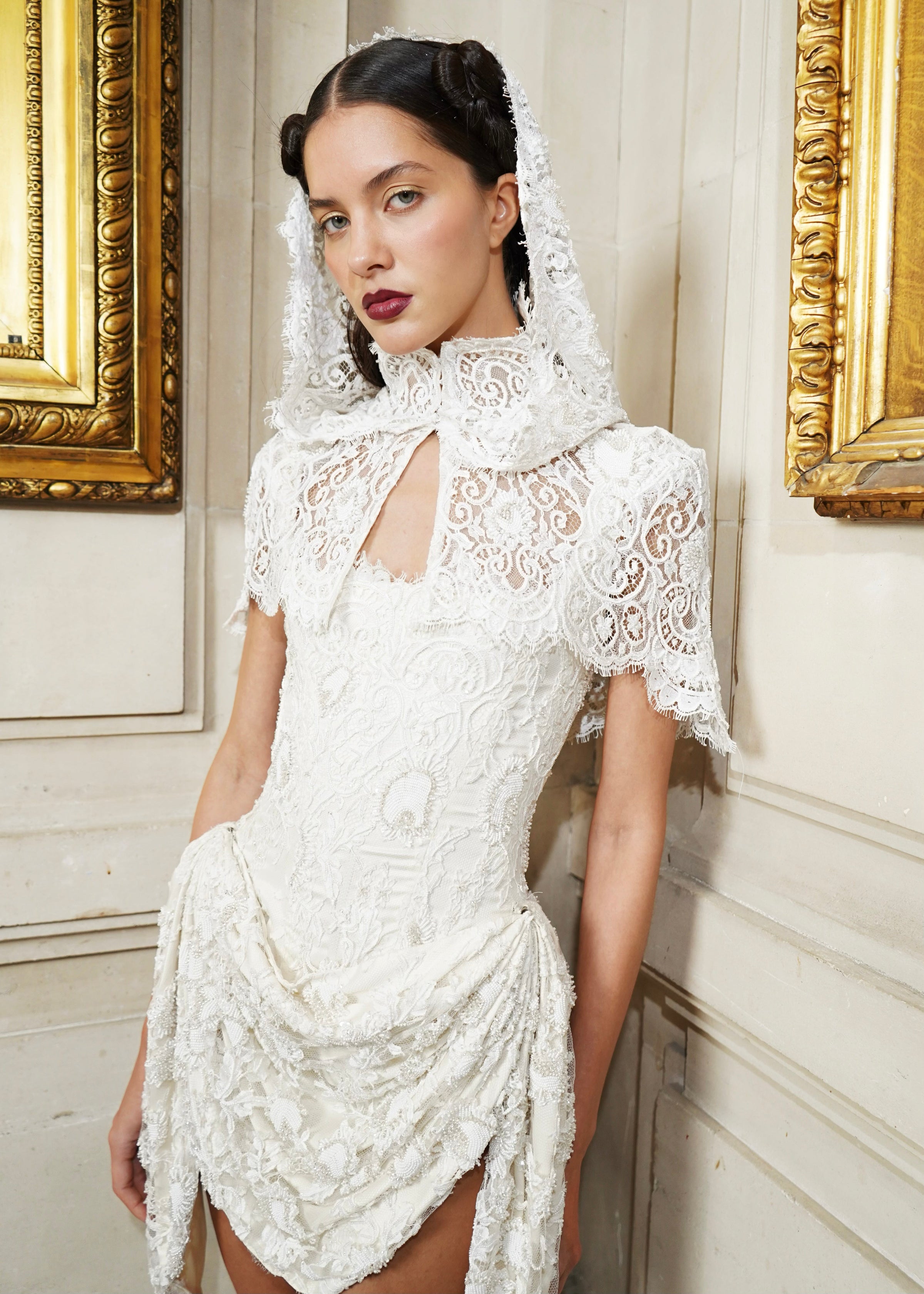 Angels of Florence Hooded Veil