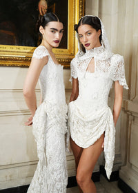 Verona Mini Dress - Ivory