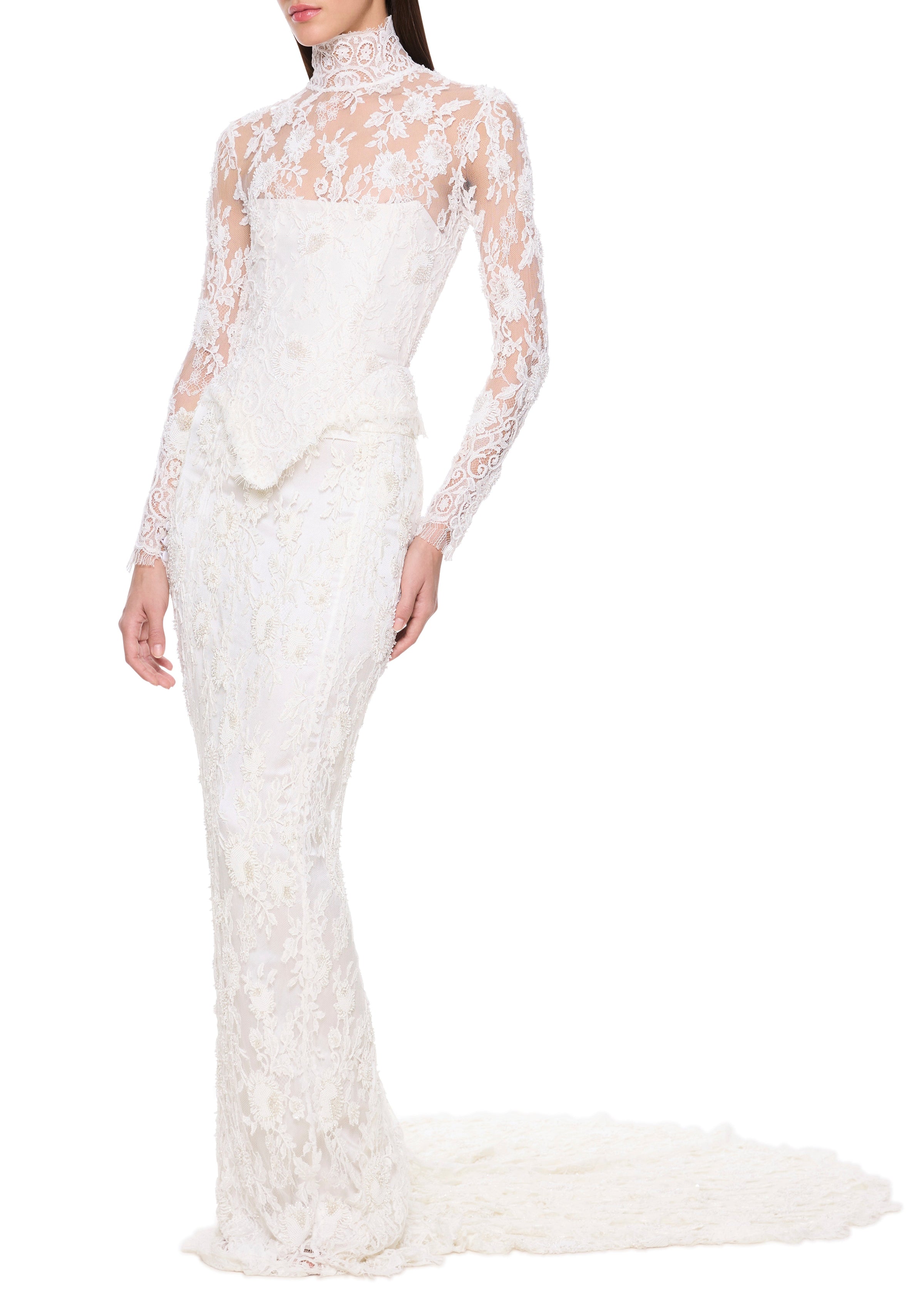 Verona Maxi Skirt - Ivory
