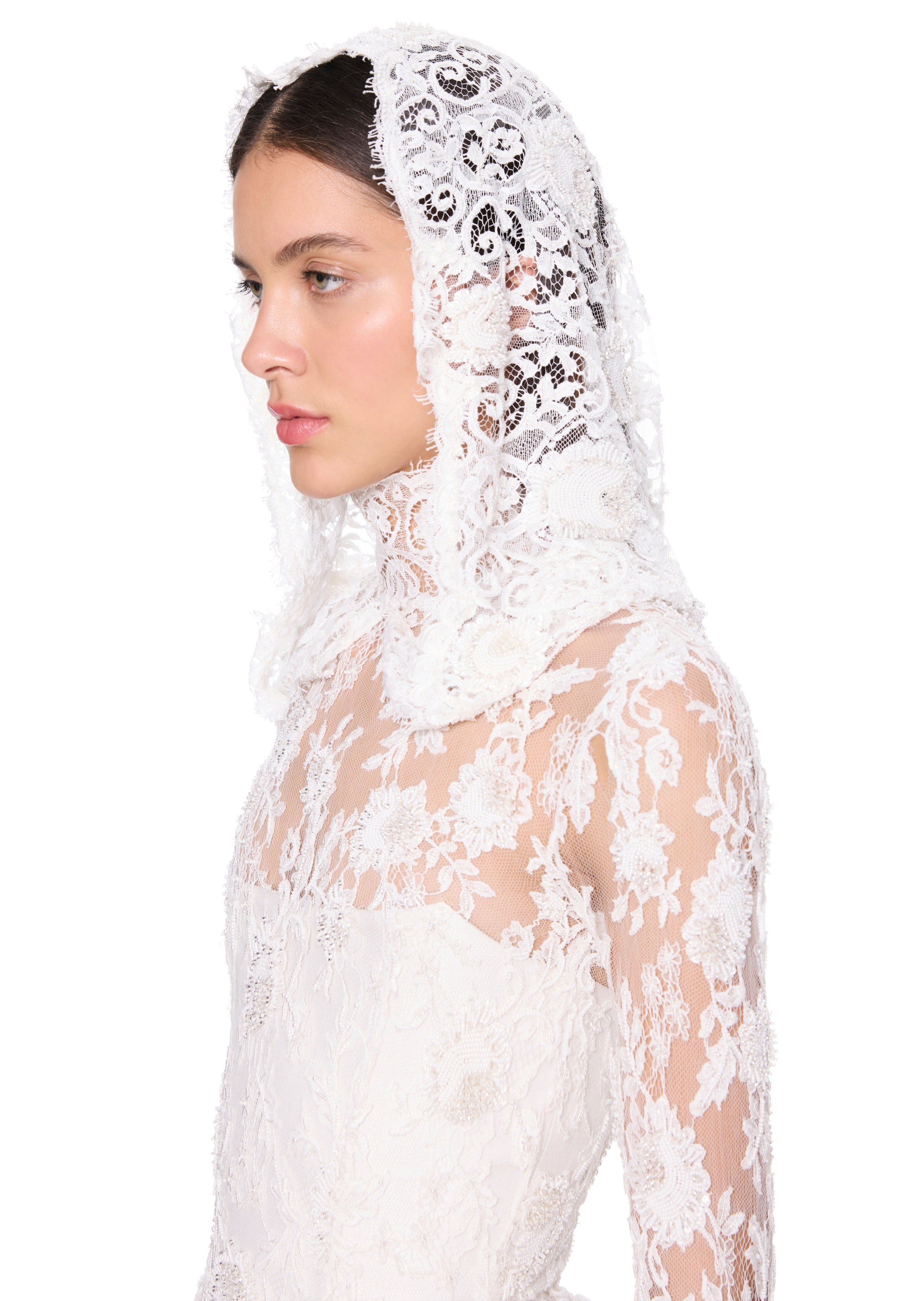 Angels of Florence Hooded Veil