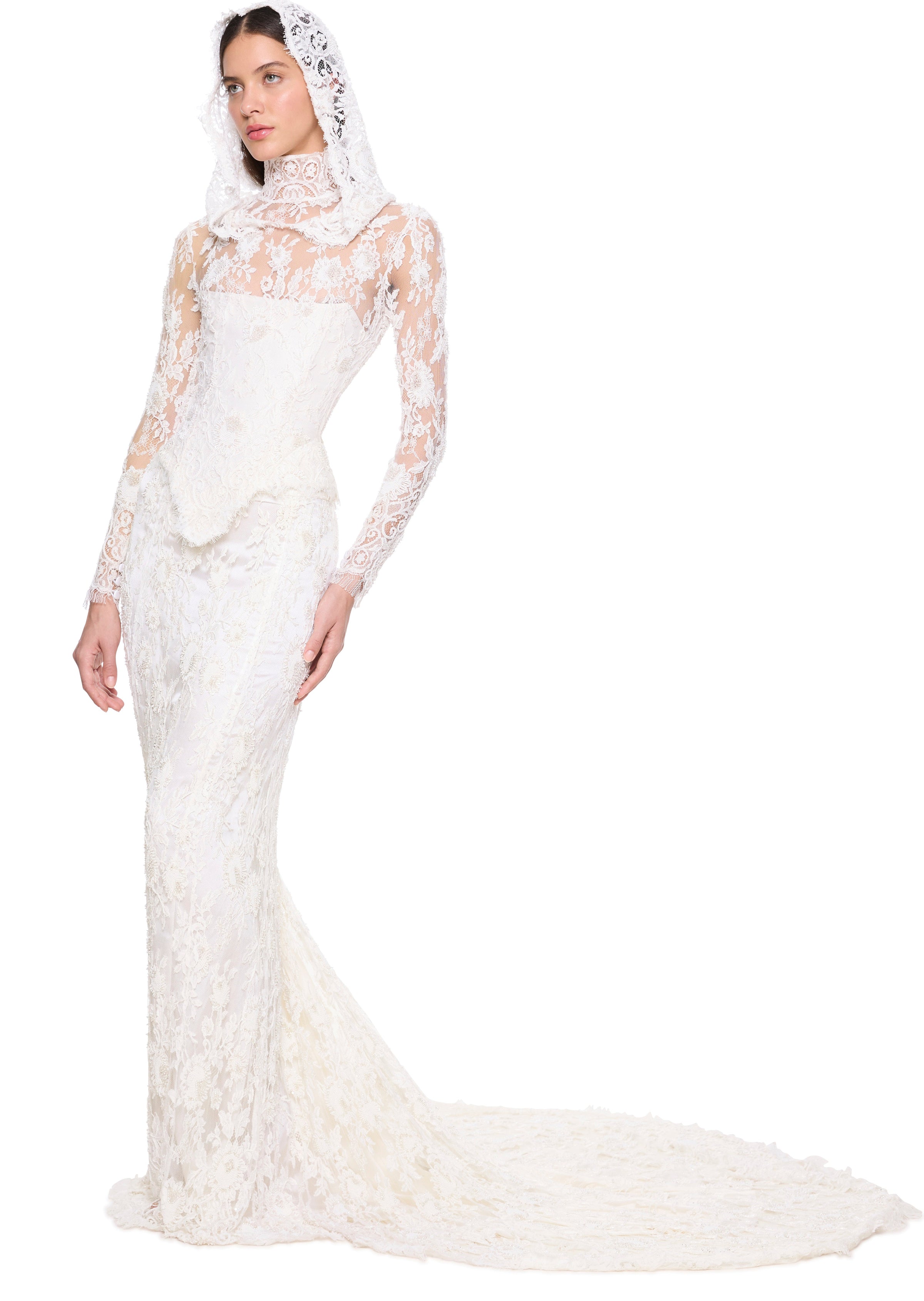 Angels of Florence Hooded Veil