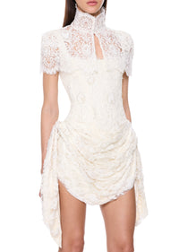 Verona Mini Dress - Ivory