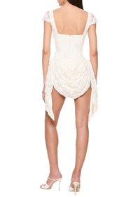 Verona Mini Dress - Ivory