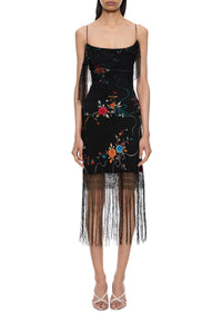 Aster Demi Couture Piano Shawl Mini Dress