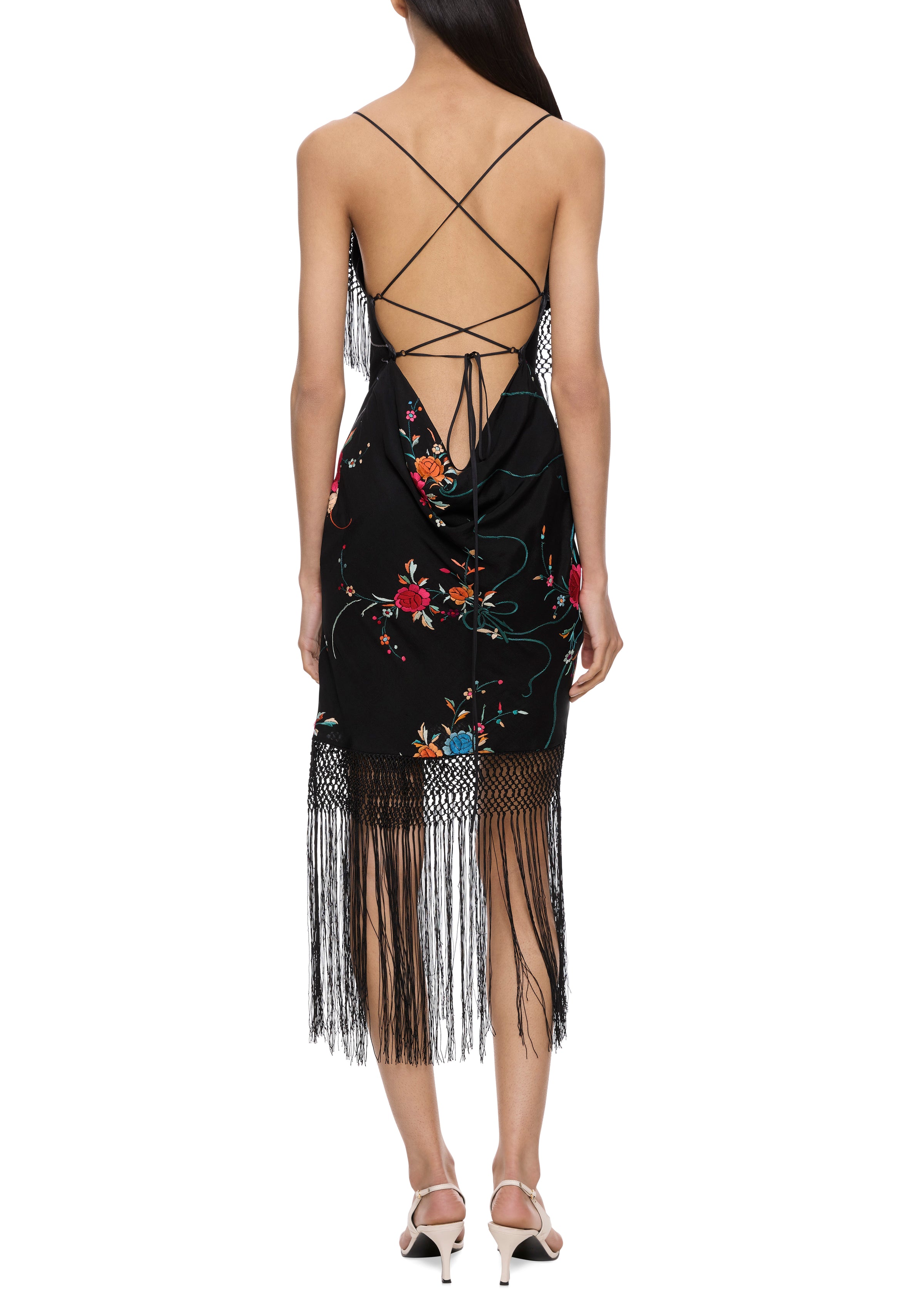 Aster Demi Couture Piano Shawl Mini Dress