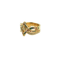 Rainbow V Ring