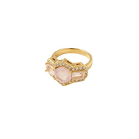 Rose Quartz Love Ring
