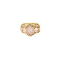 Rose Quartz Love Ring