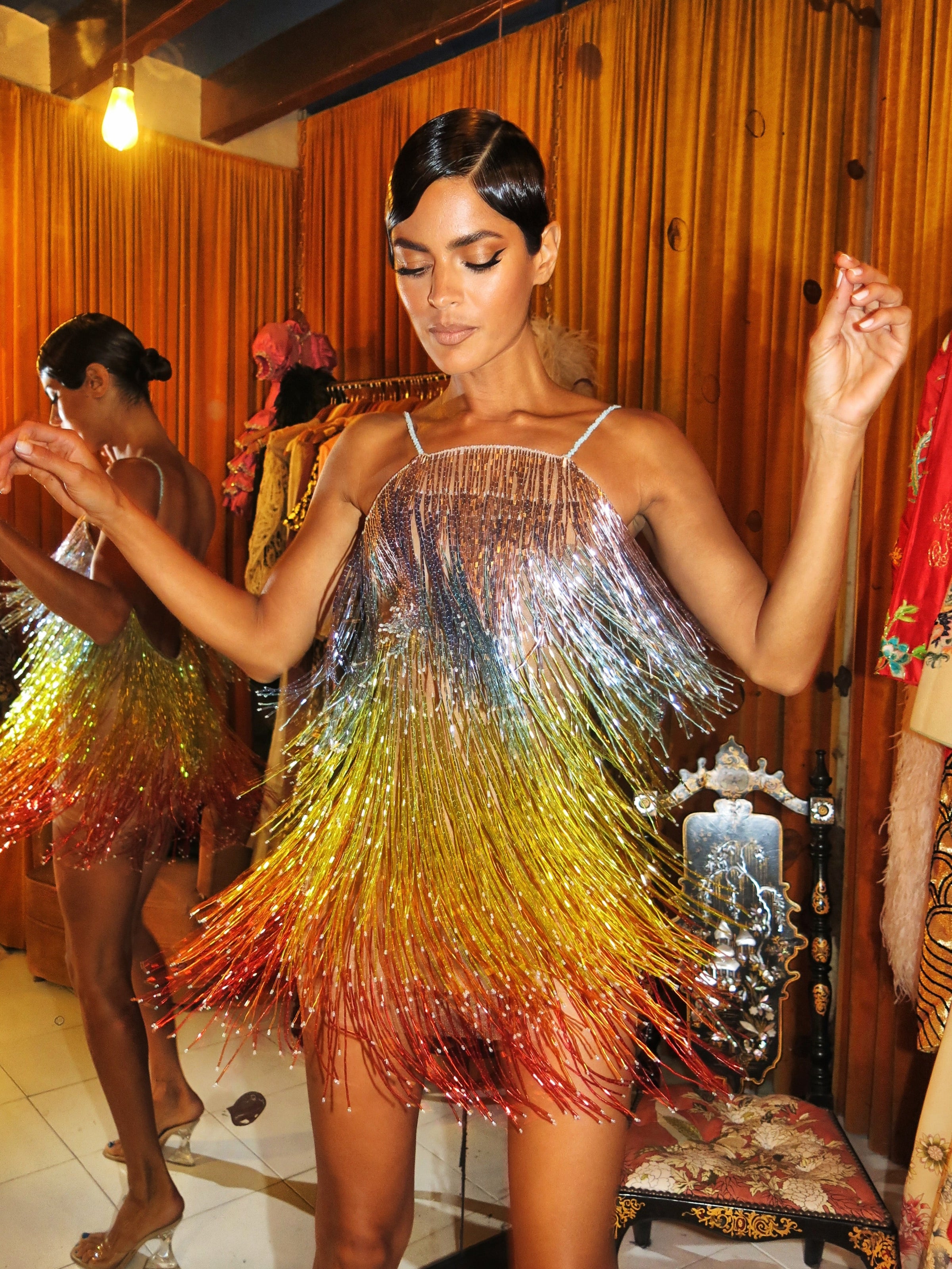 Technicolor Dress