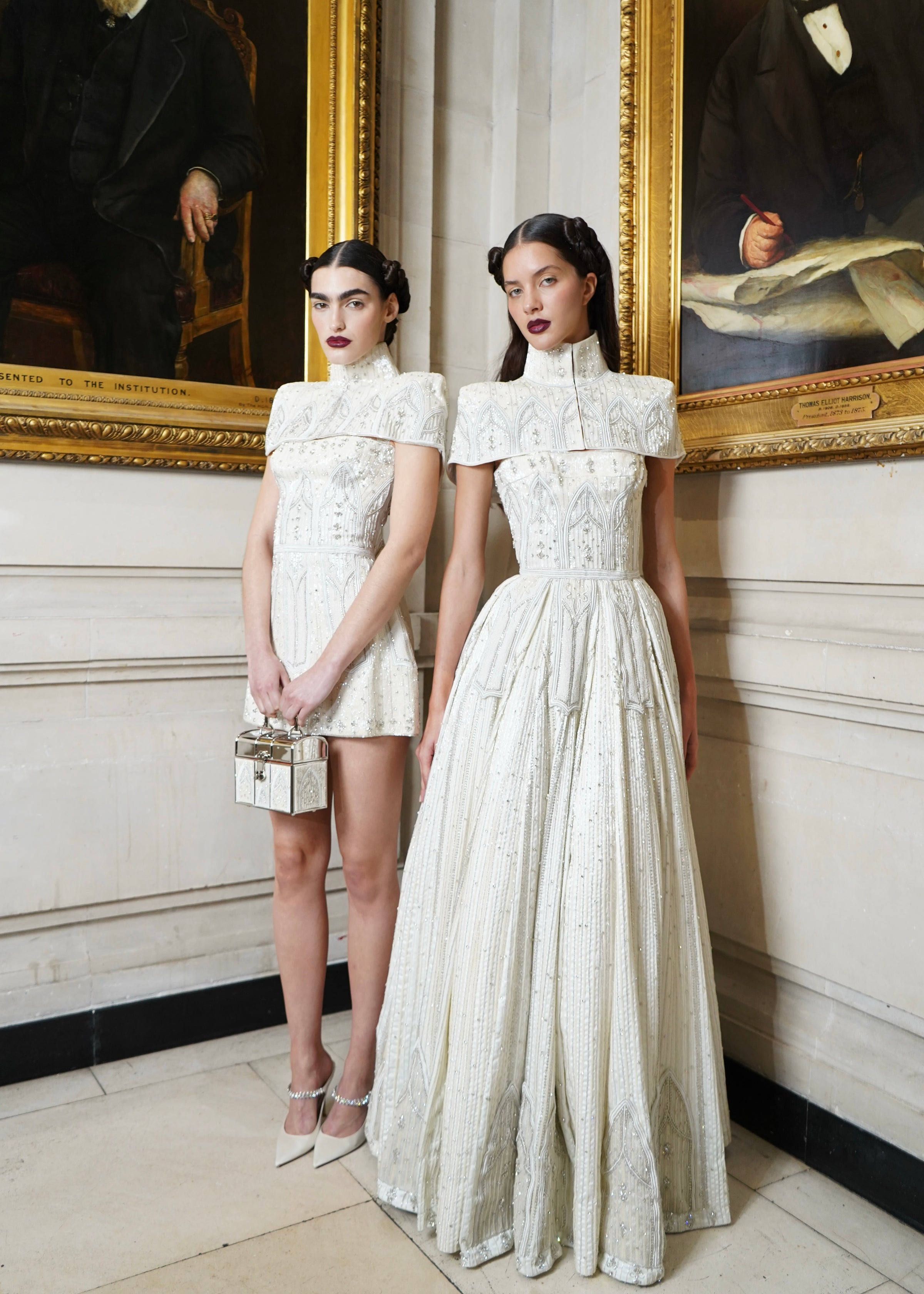 Joan of Arc Mini Dress - Opal