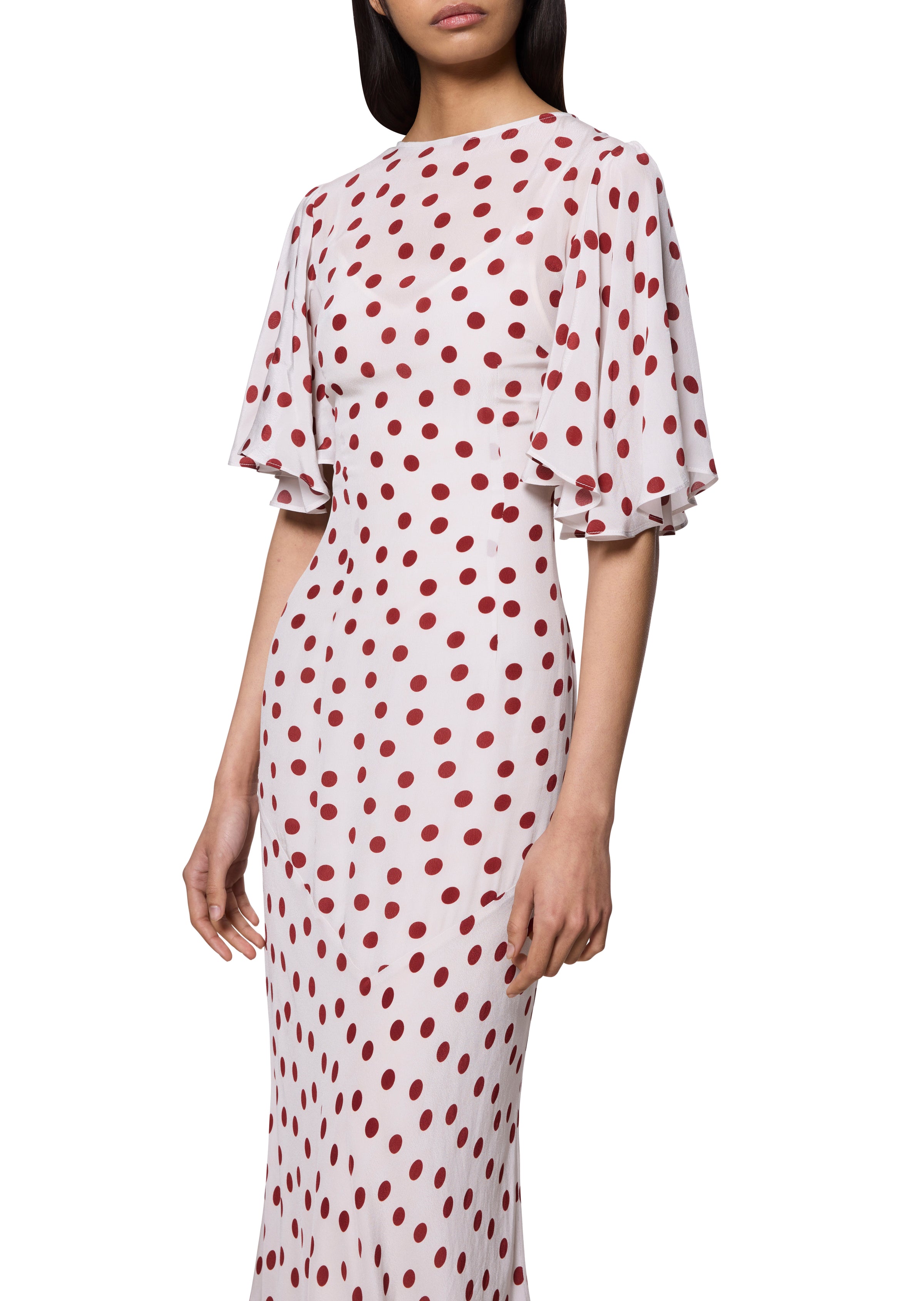 Paloma Maxi Polka Dot Dress