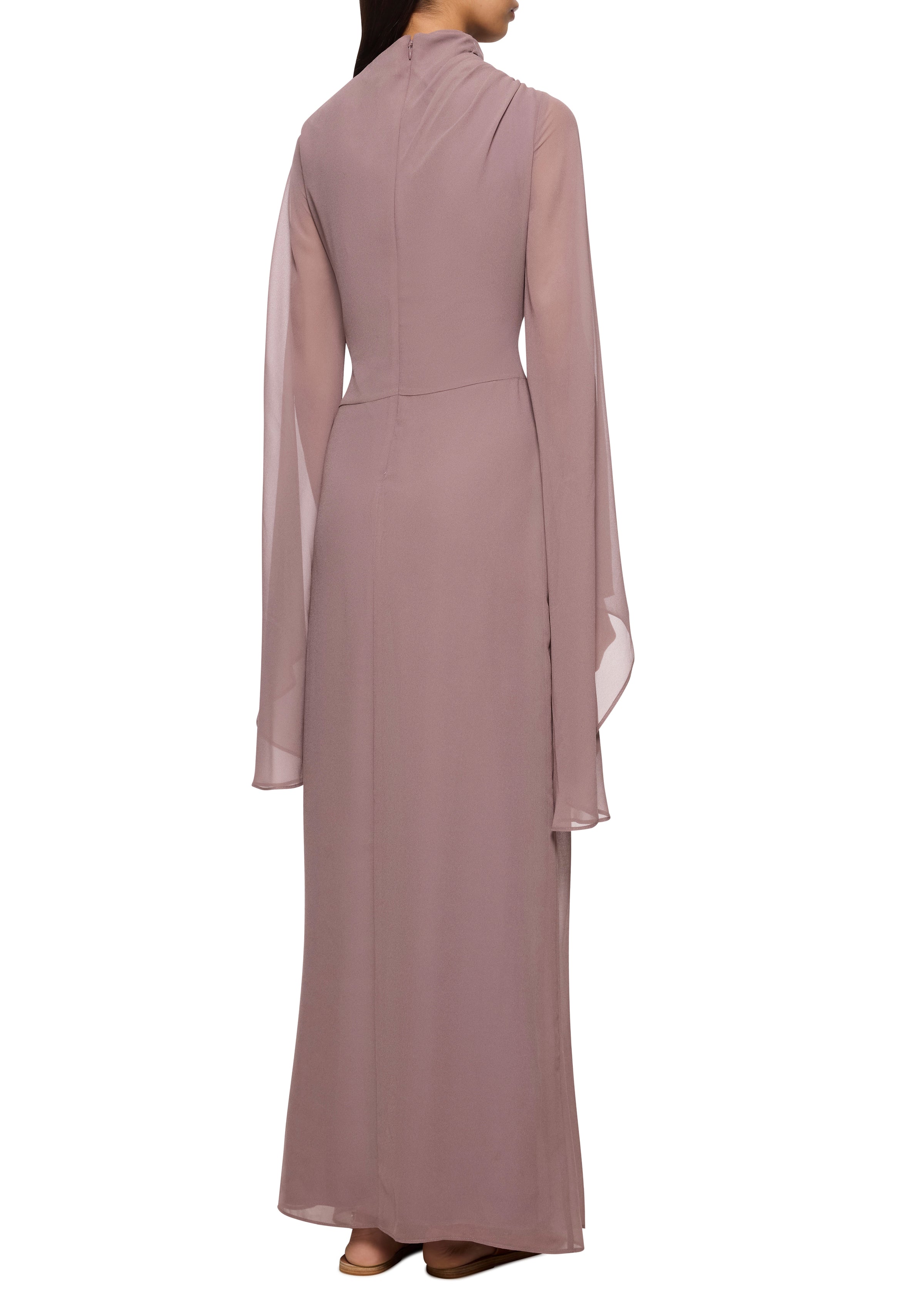 Hausos Maxi Dress Poly Chiffon