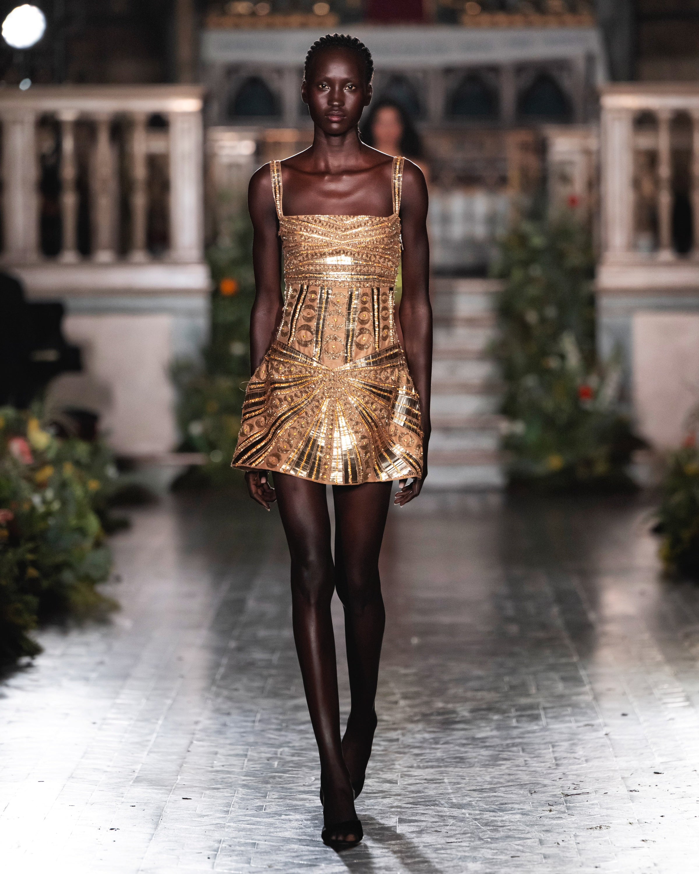 Phoenix Dress - Gold