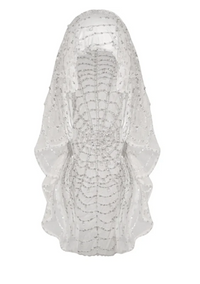 Cobweb Pearl Veil Cape