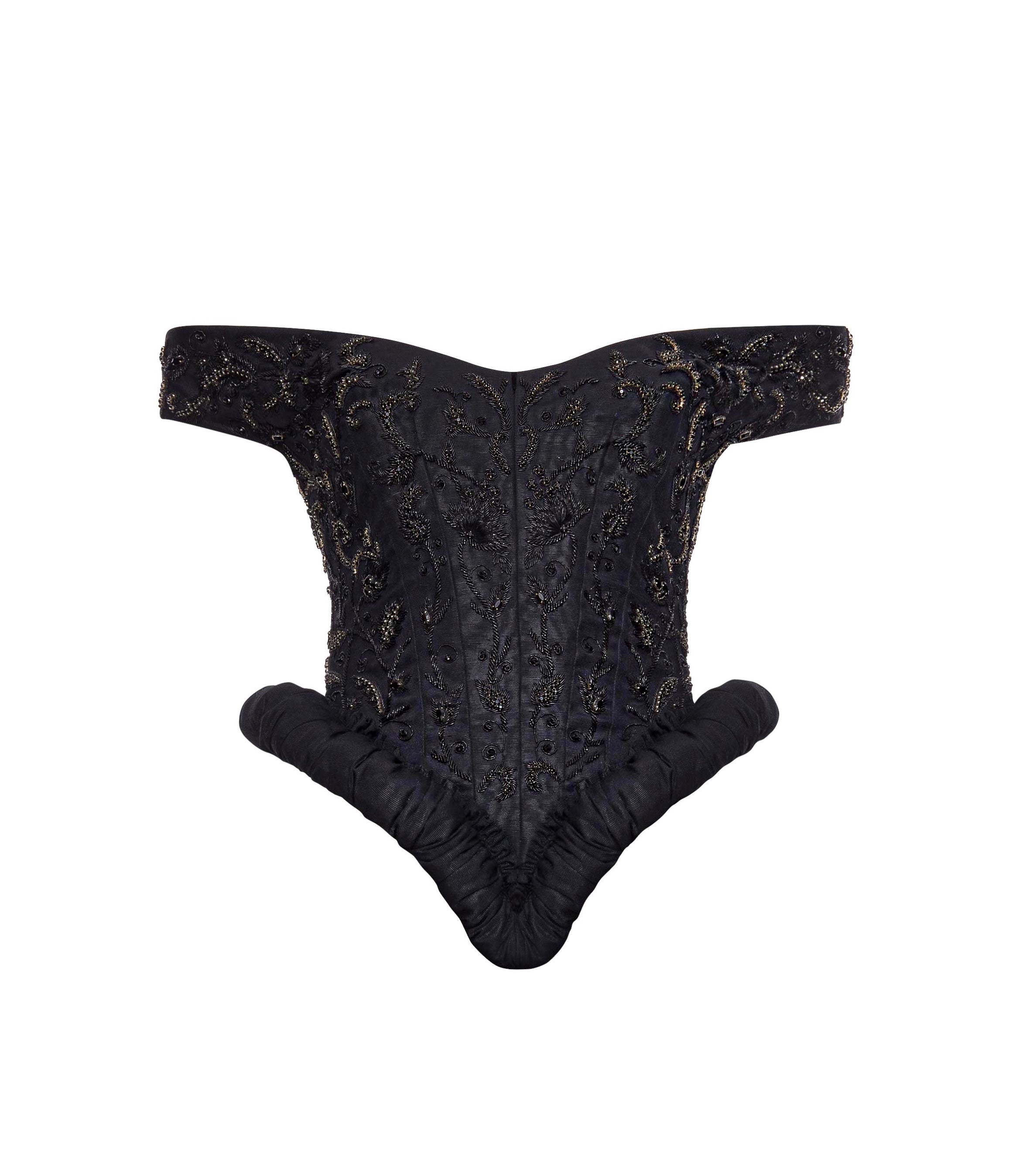 Black Iris Corset