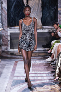 Cobweb Mini Dress