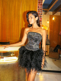 Gemini Corset- Black