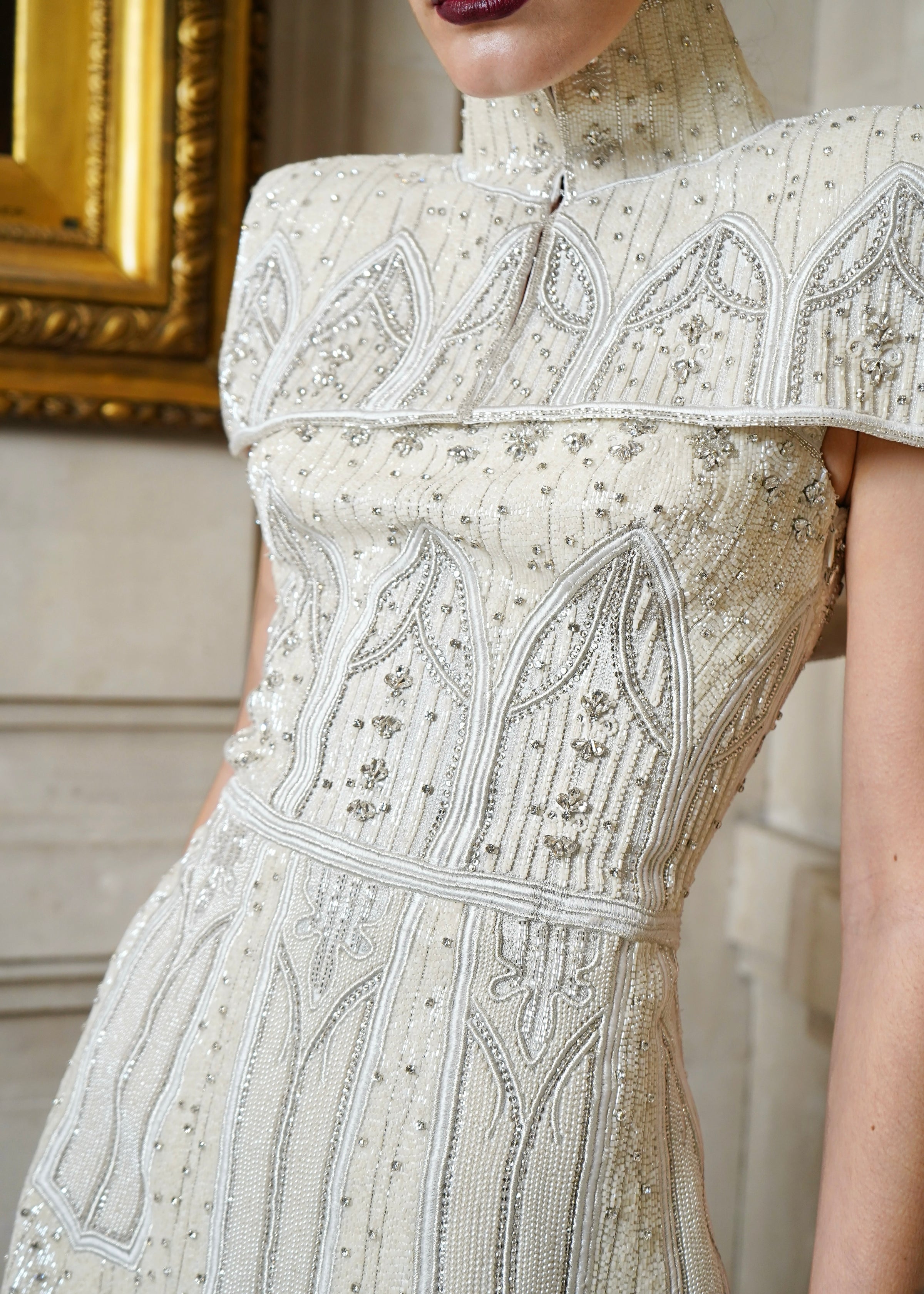 Joan of Arc Mini Dress - Opal