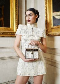 Joan of Arc Mini Dress - Opal