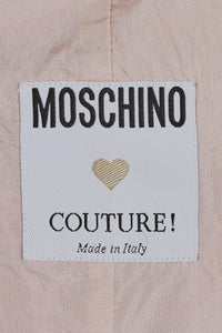 1991 Moschino Couture Pastel Pink 'Tea 4 2' Bodycon Dress. Rent: £150/Day - Annie's Ibiza