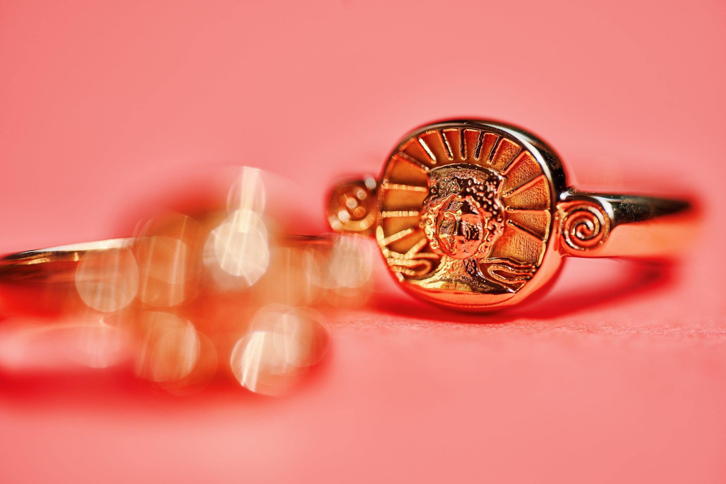 Tanit Ring, Gold Vermeil