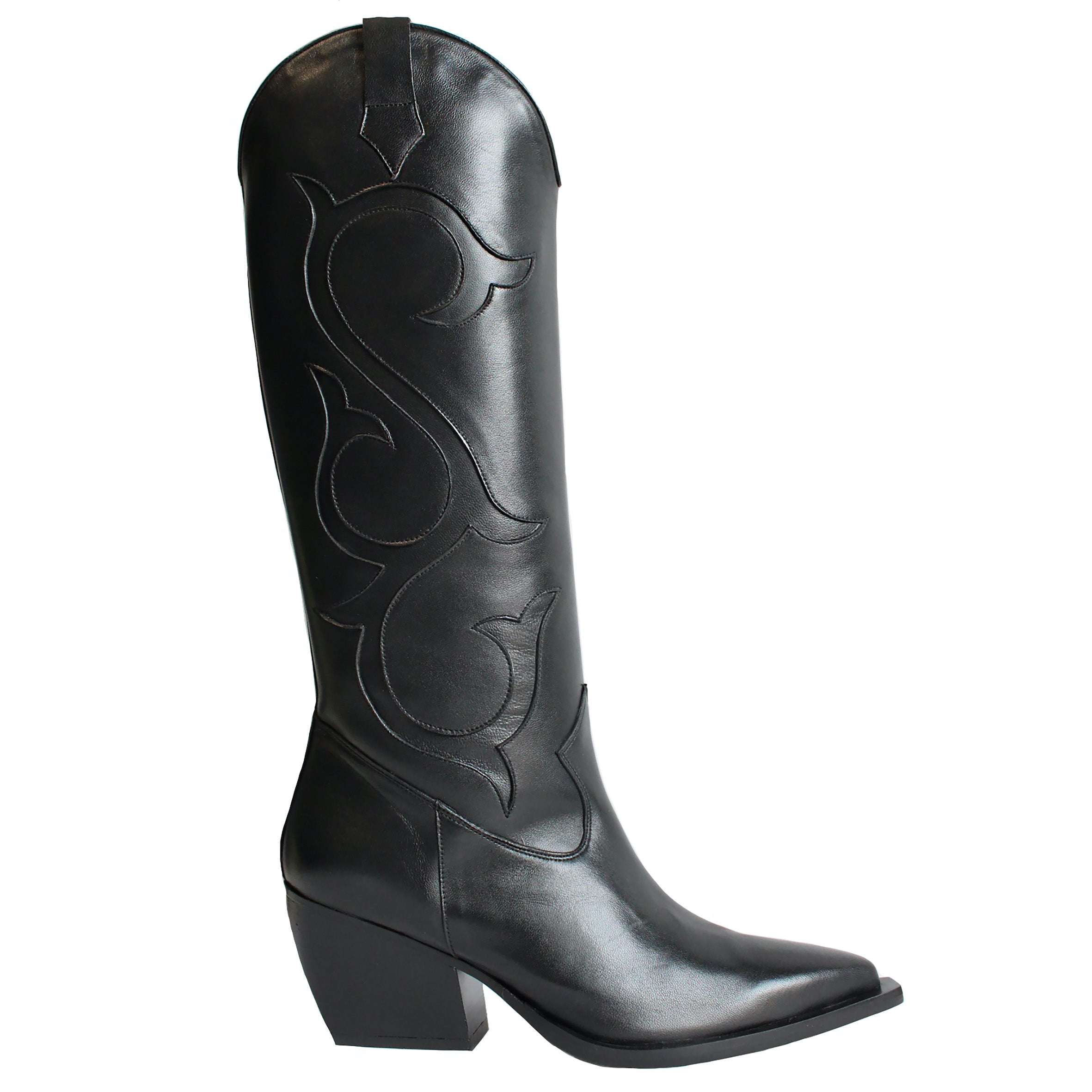 Black and blue cowboy boots hotsell