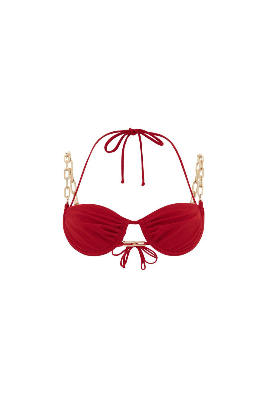 Belly Dance Bikini Top Red