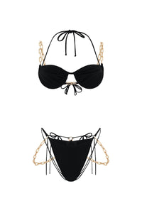 Belly Dance Bikini Bottom- Black - Annie's Ibiza