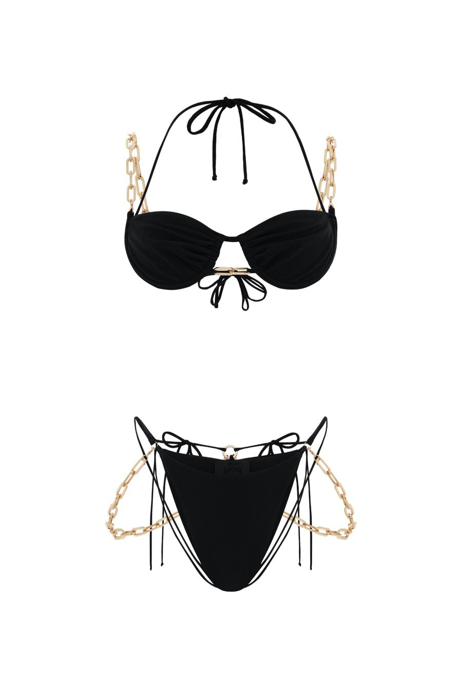 Belly Dance Bikini Bottom- Black - Annie's Ibiza