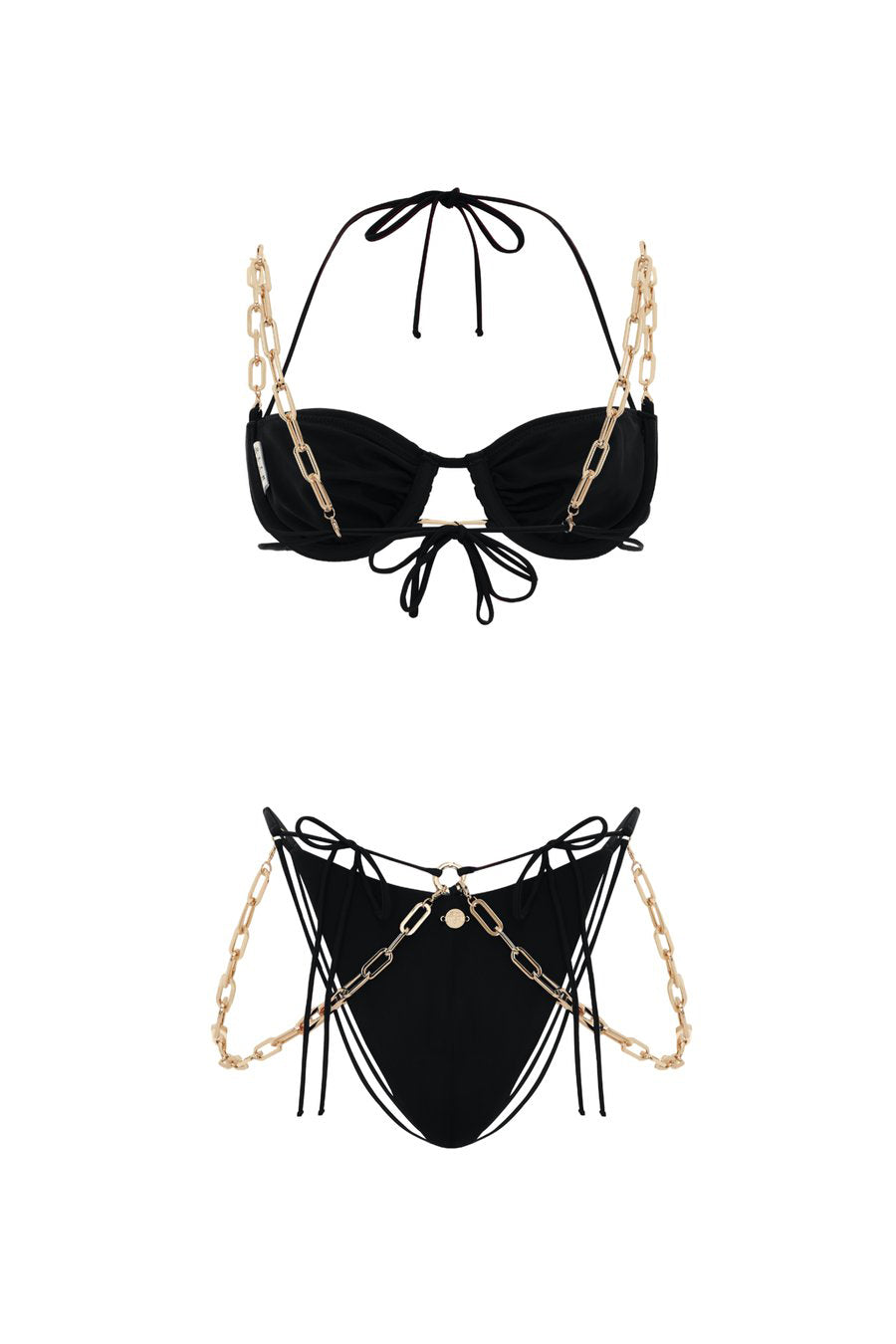 Belly Dance Bikini Bottom- Black - Annie's Ibiza