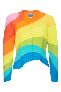 Vintage Thierry Mugler Rainbow Jacket - Annie's Ibiza