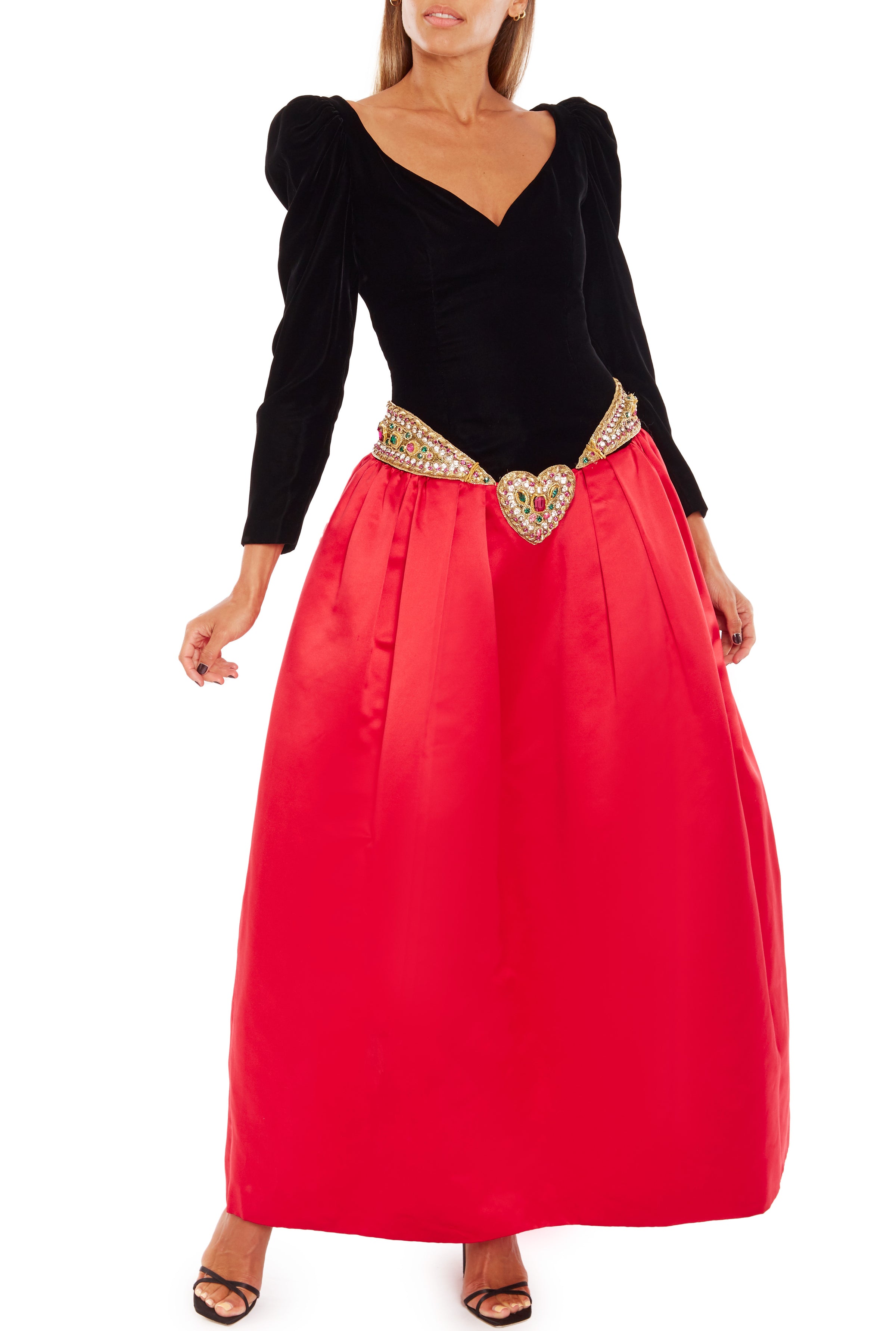 Vintage Oscar De La Renta Gown. Rent: £145/Day - Annie's Ibiza