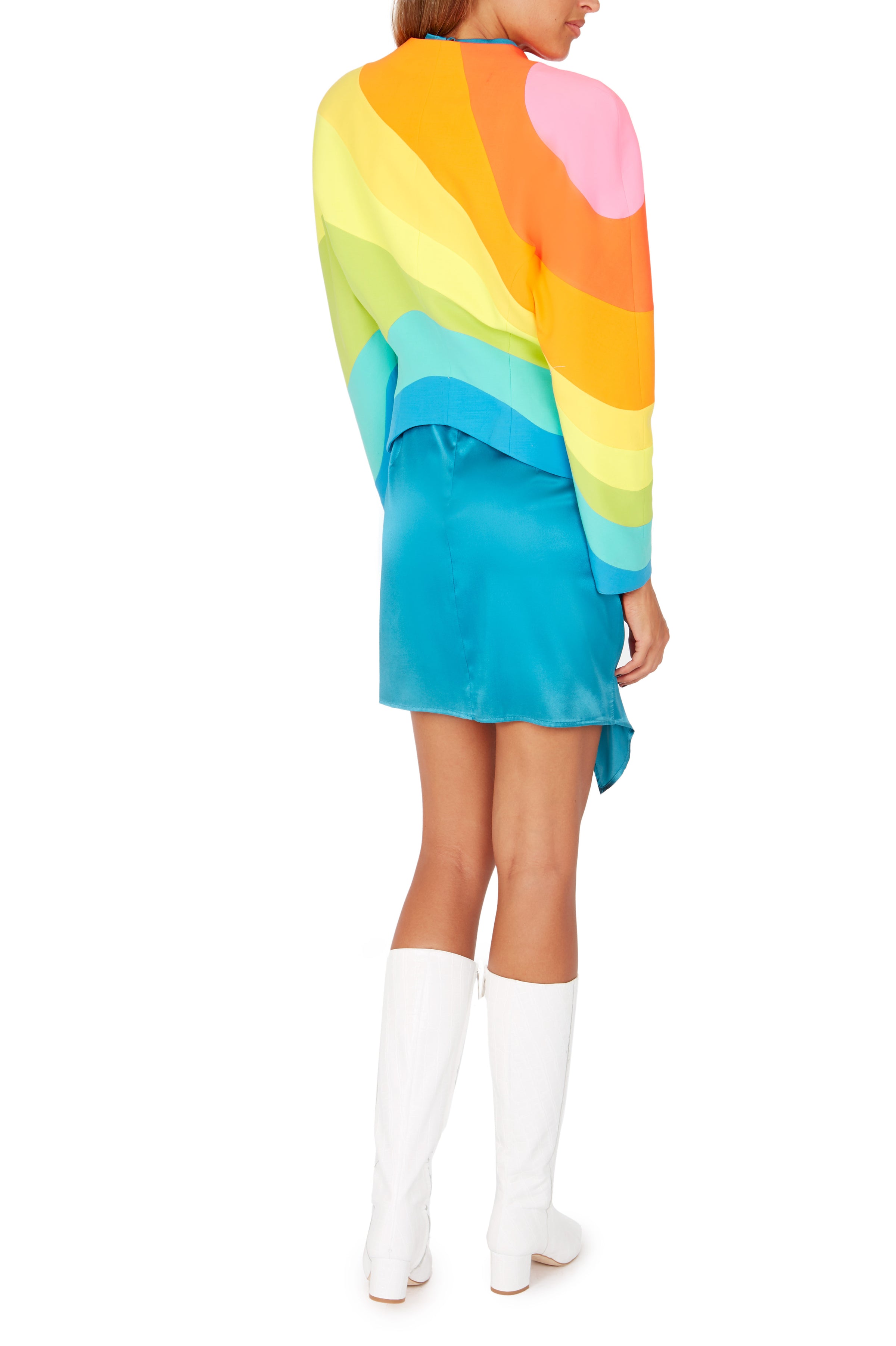 1990's Thierry Mugler Rainbow Jacket. Rent: £3000/Day - Annie's Ibiza