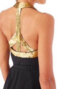 1994 Spring-Summer Moschino Cocktail Sequin "Peace" Sign Dress. Rent: £135/Day