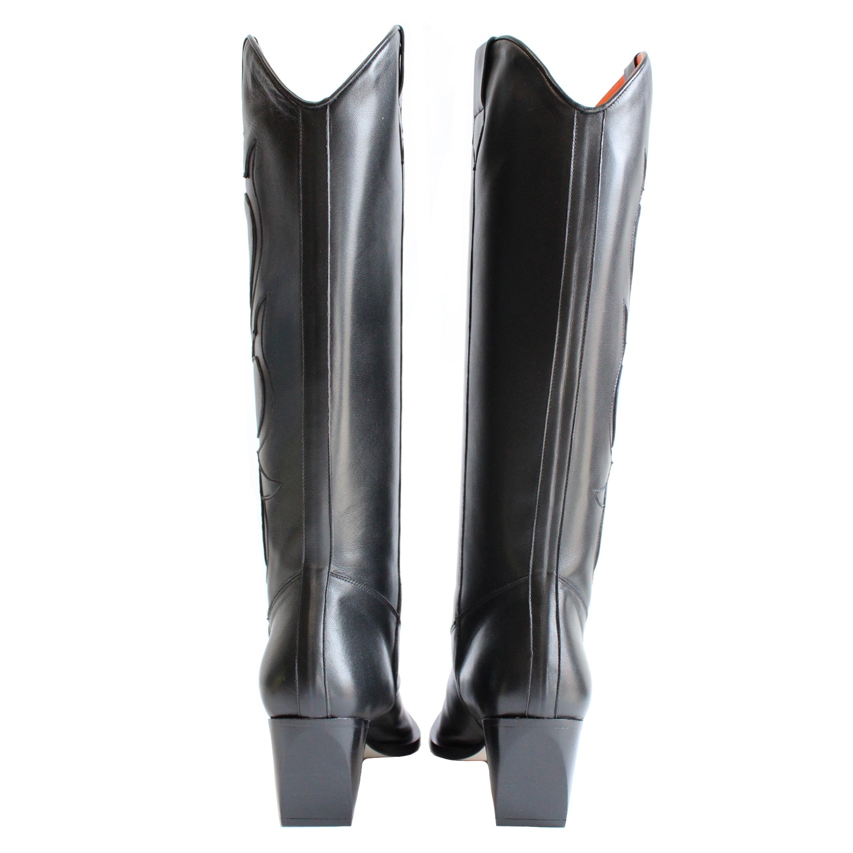 The Black Cowboy Boot