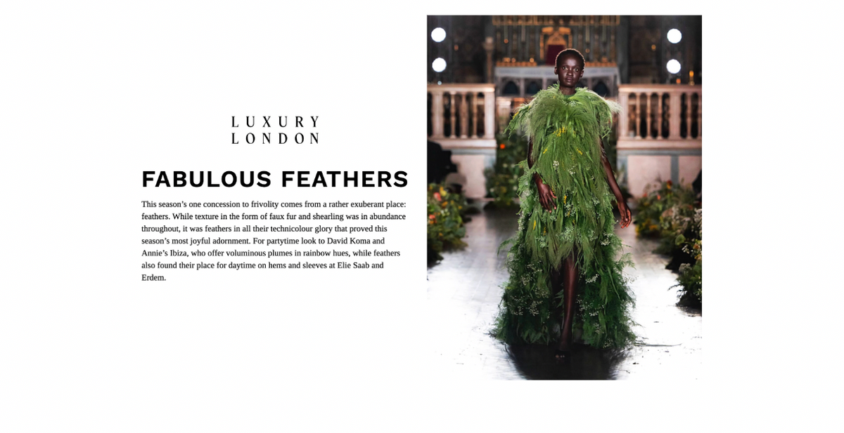 LUXURY LONDON: AW24 TREND REPORT