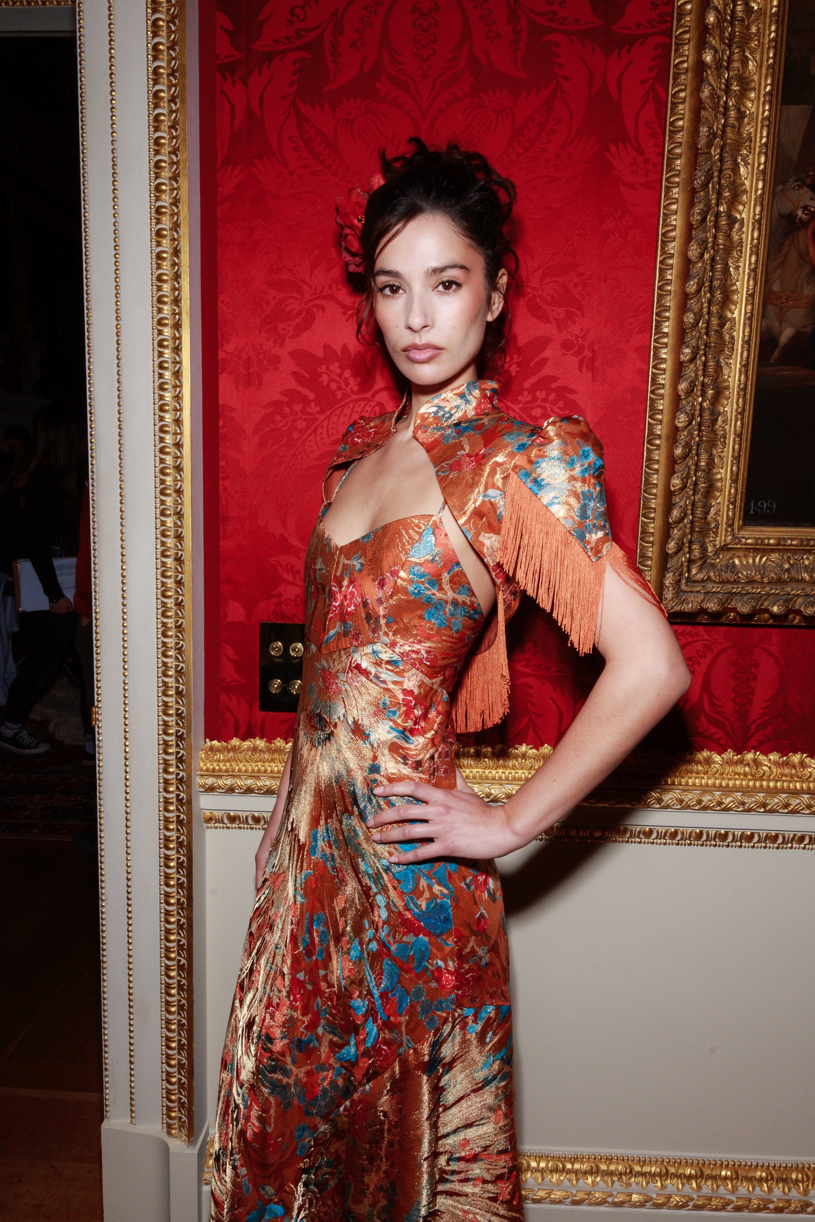 Fawn Gown - Saffron - Annie's Ibiza